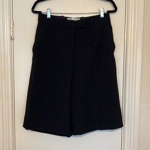 Zara Tailored Bermuda Shorts Black